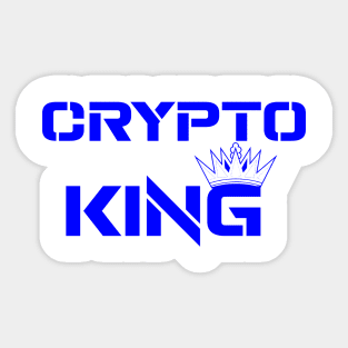 Crypto King Sticker